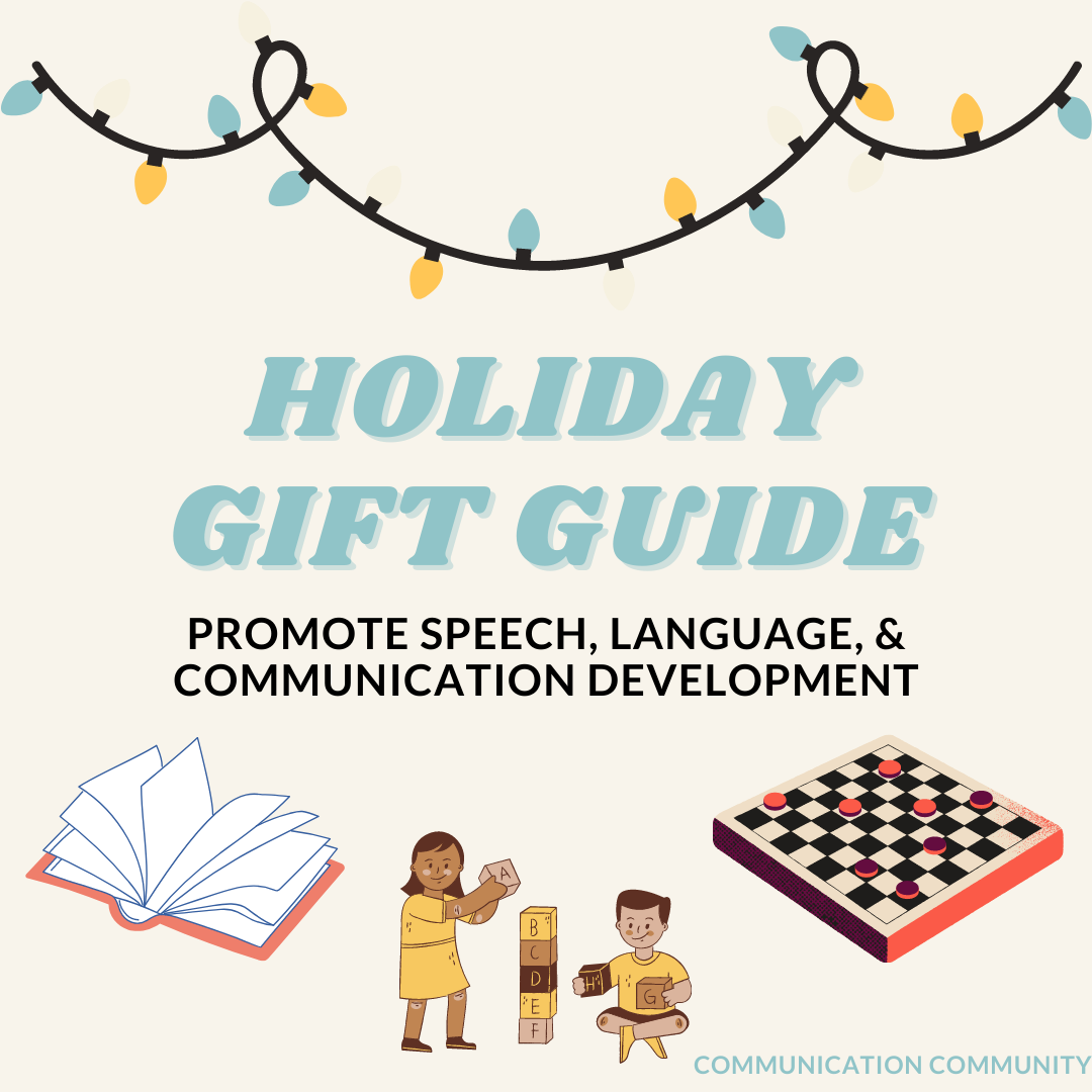 Holiday Gift Guide that Promotes Speech and Language