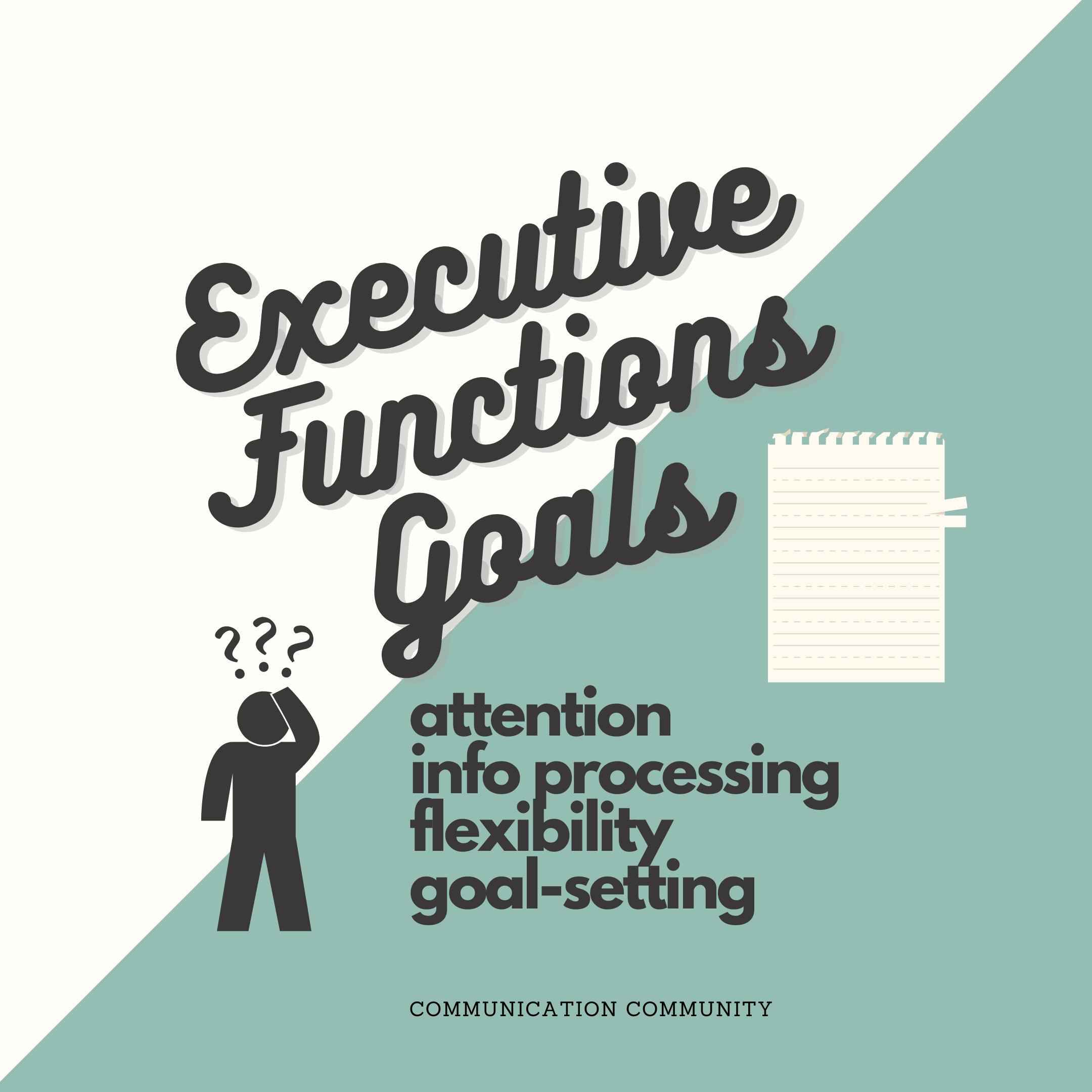 How to Write Executive Functions Goals [with goal bank]