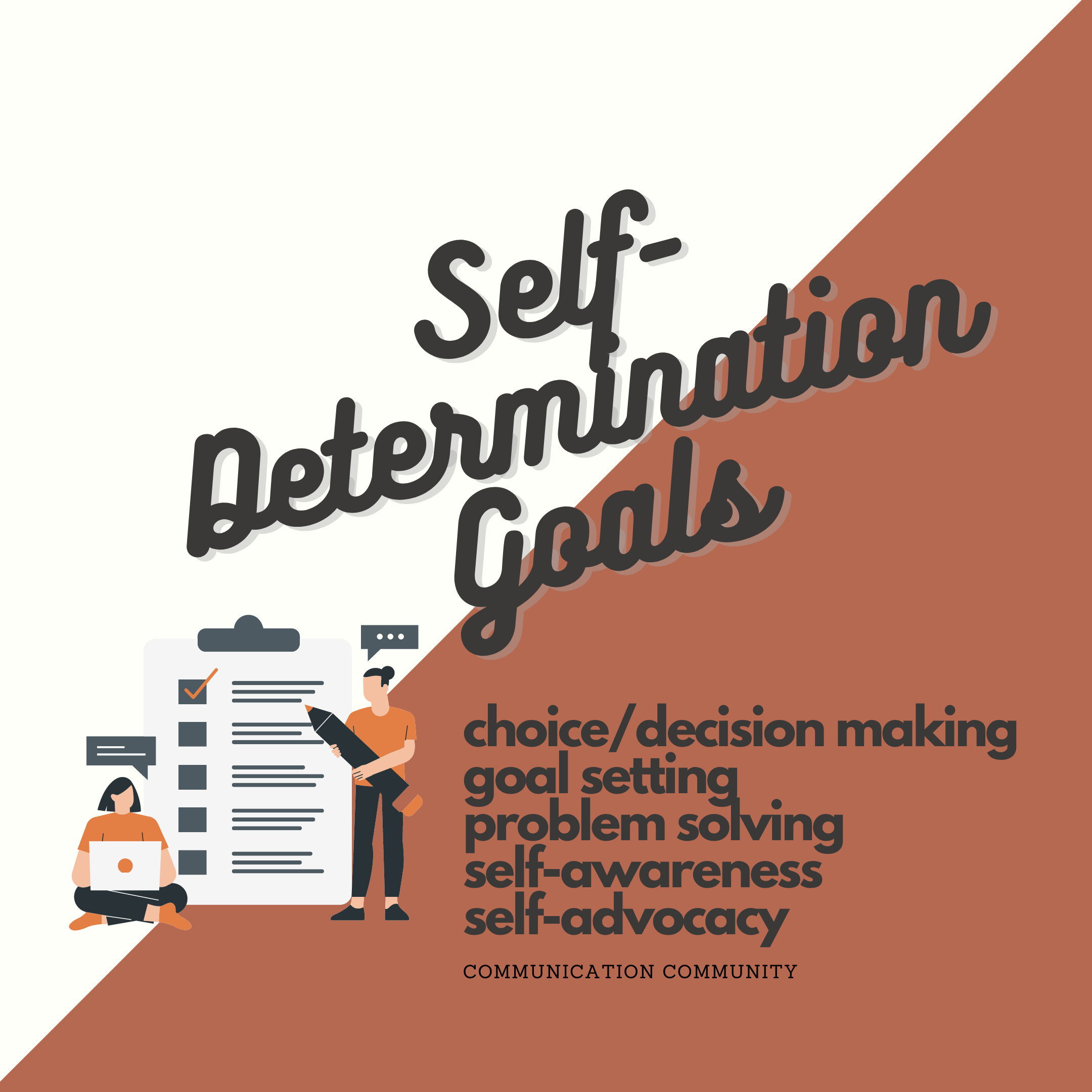 How to Write Self-Determination Goals [with goal bank]