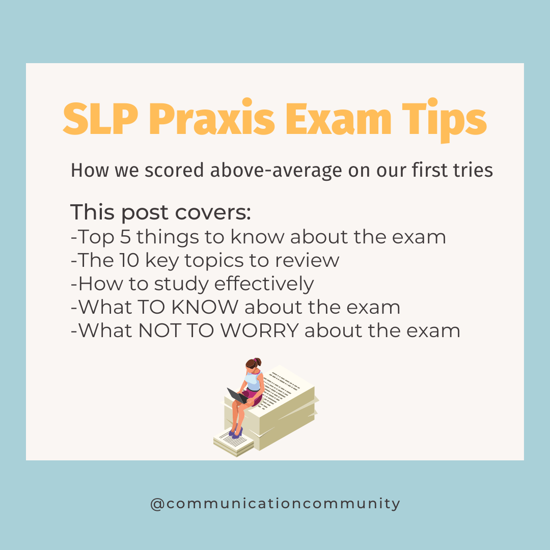 SLP Praxis Exam Tips: What to Know
