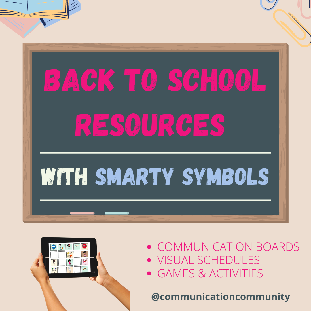 Back to School Resources with Smarty Symbols