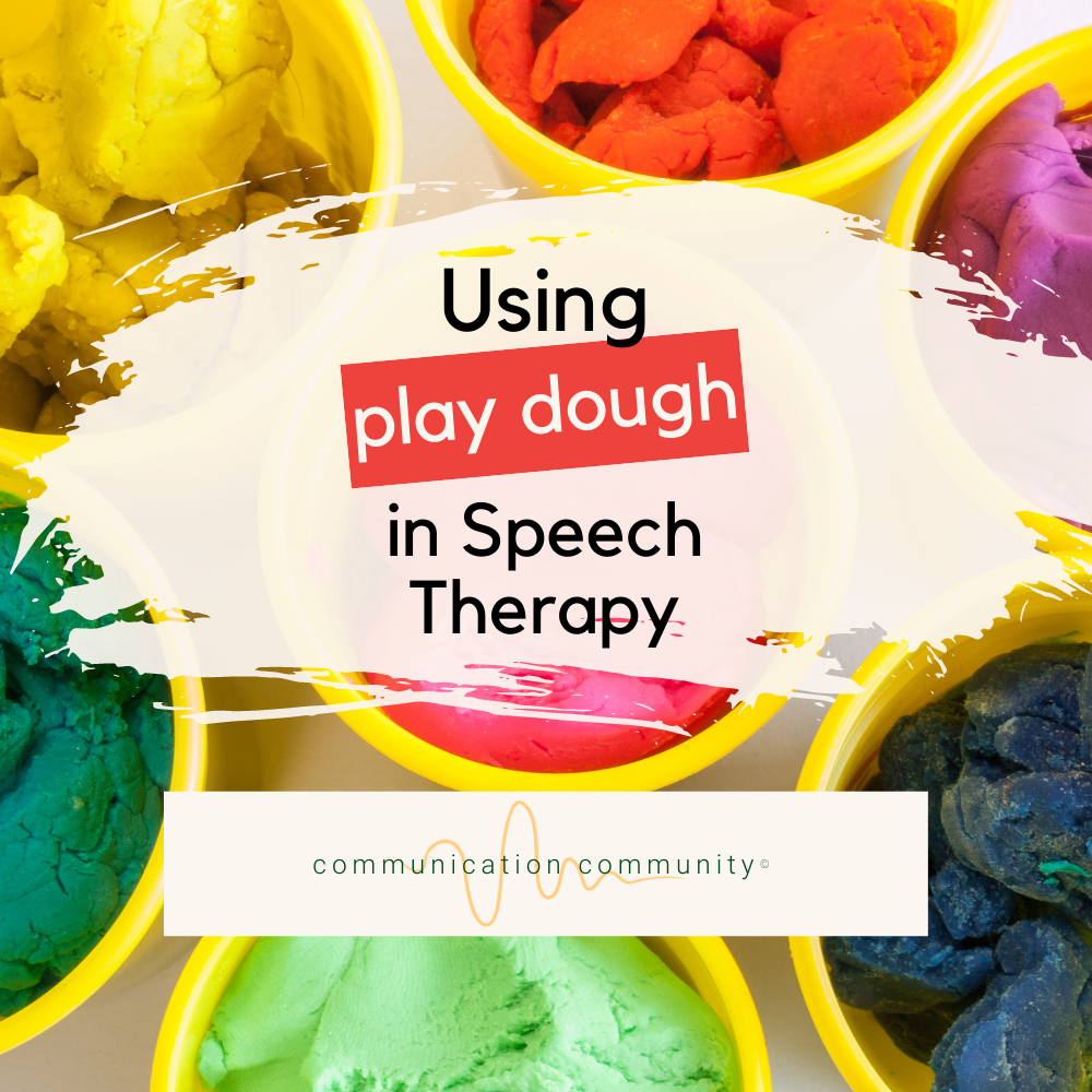 How to Use Play Dough in Speech Therapy: Best of Therapy Tools! January 2022