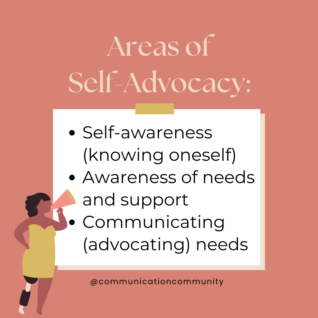 Self-Advocacy and Speech Therapy