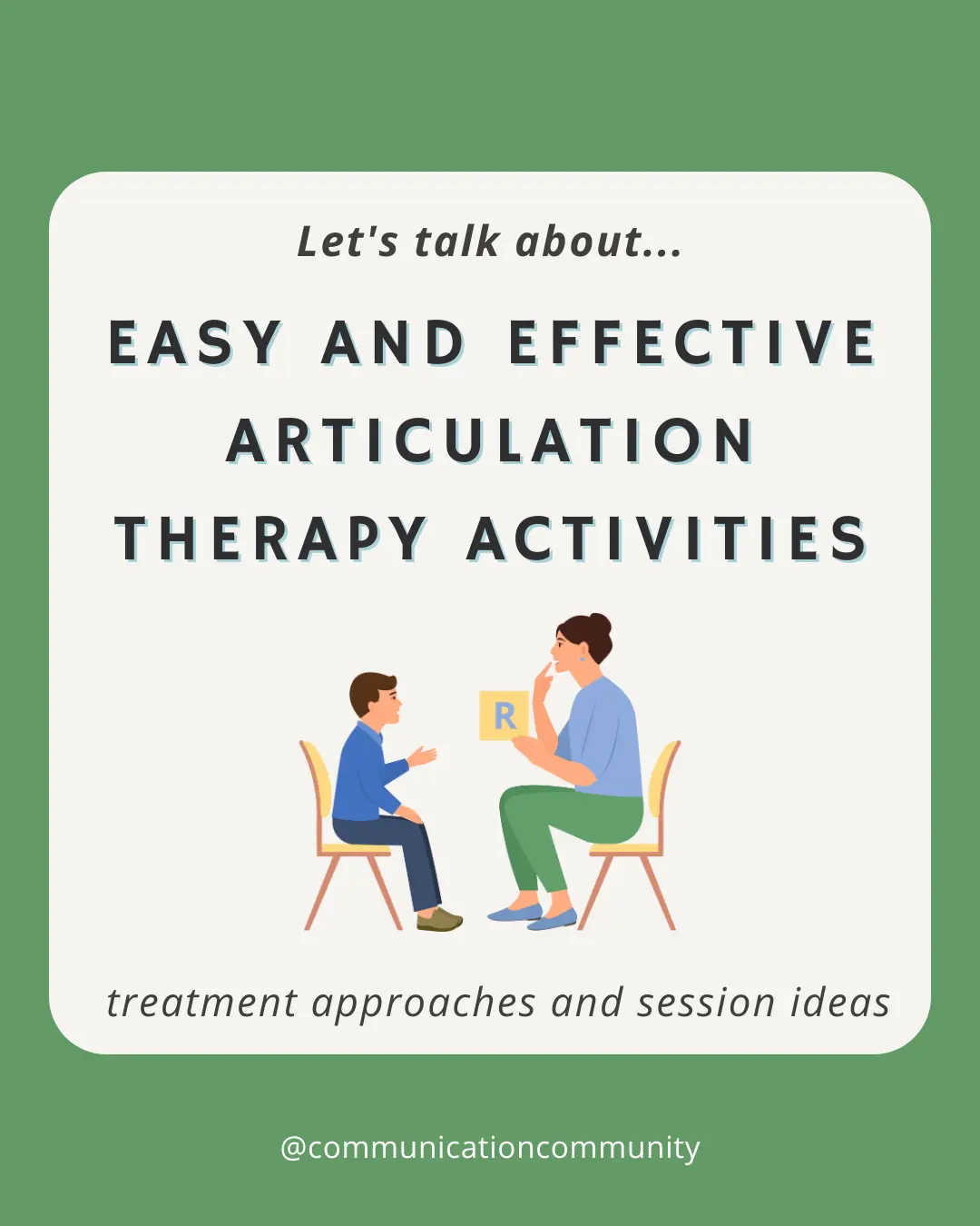 Easy and Effective Articulation Therapy Activities