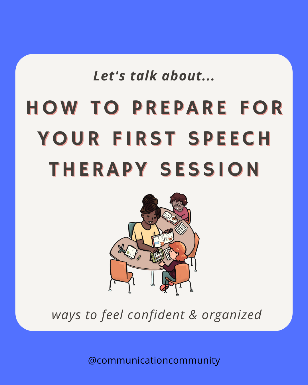 Preparing for Your First Speech Therapy Session