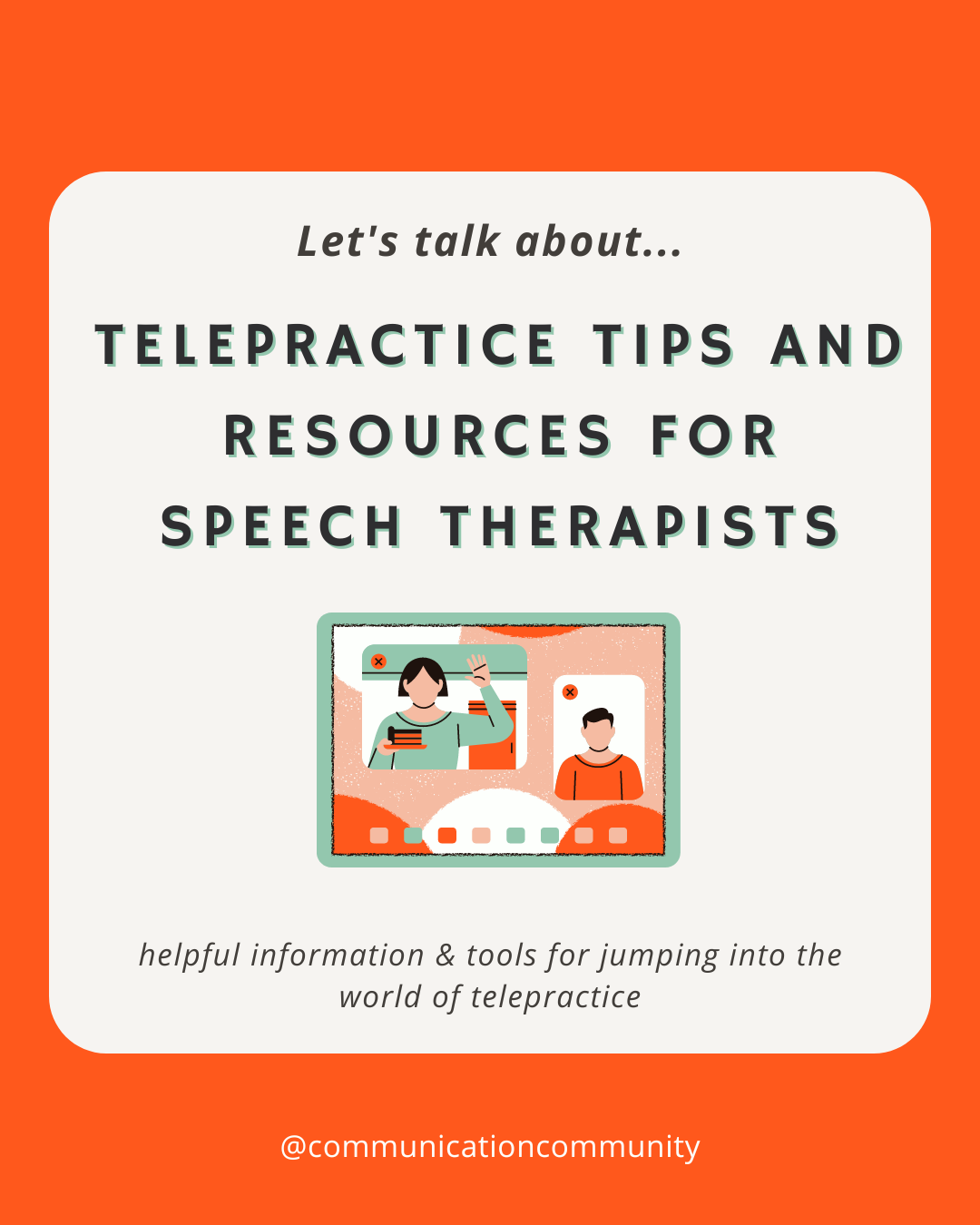Telepractice Tips and Resources for Speech Therapists