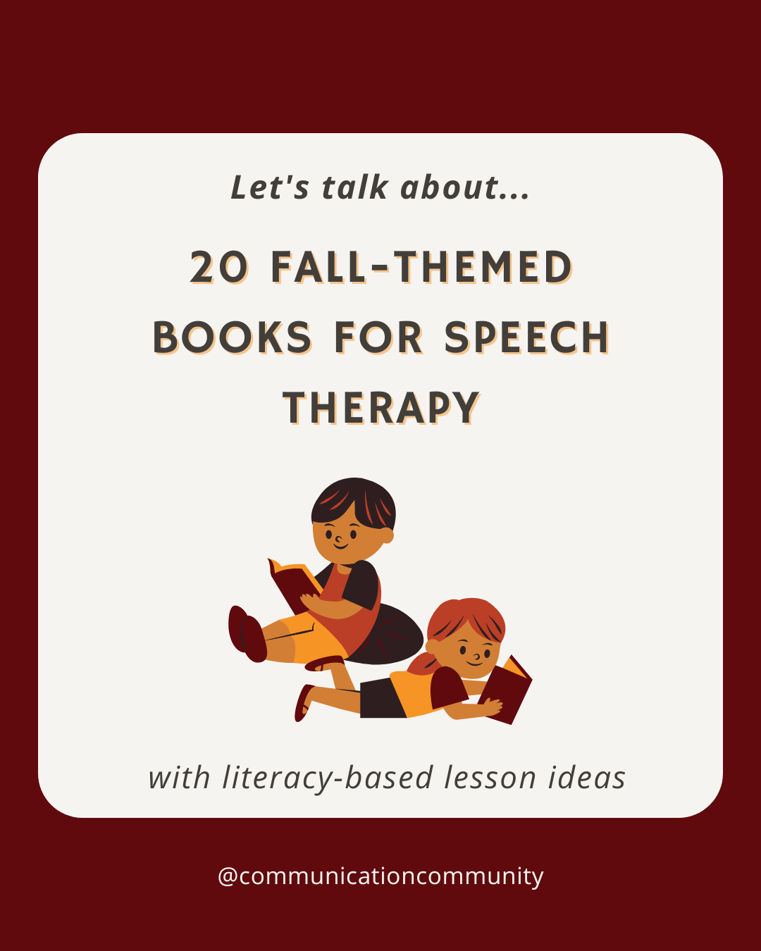 APPLE Themed Lesson Plans for Speech Therapy: Elementary (K-5th