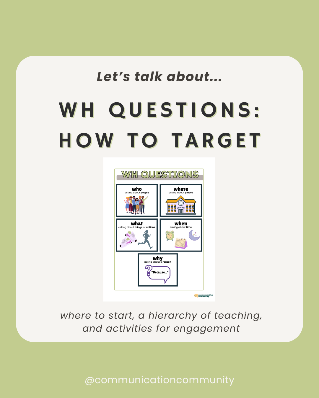 WH Questions for Speech Therapy: How to Target