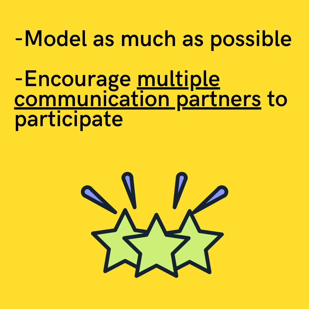 Aided Language Stimulation What it is and How to use it