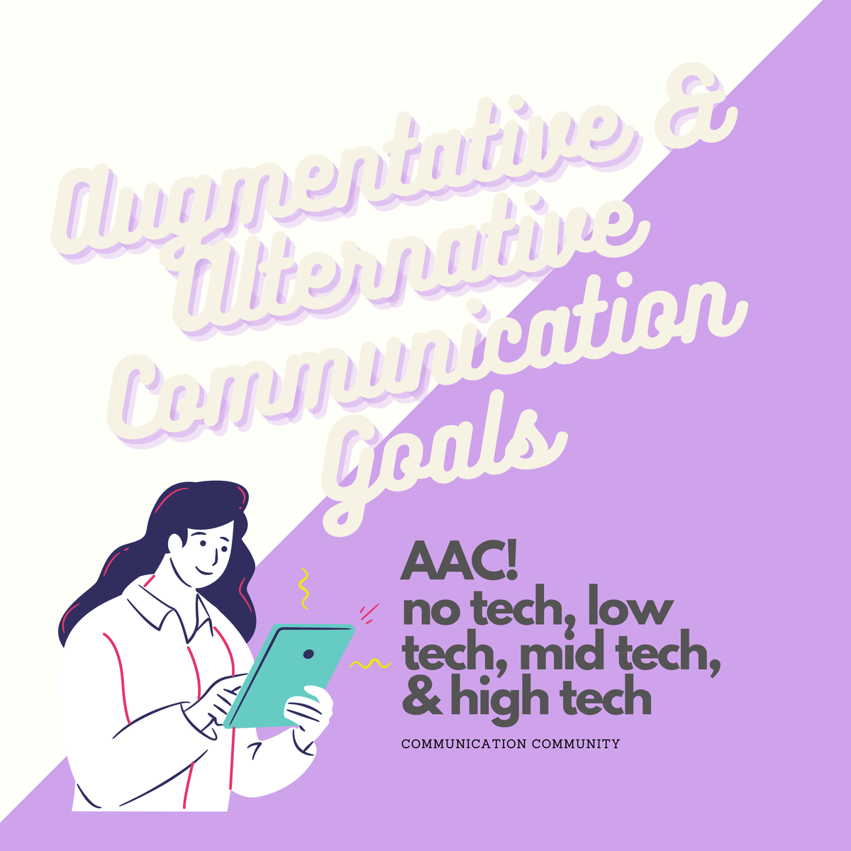 How to Write AAC Goals [with goal bank]