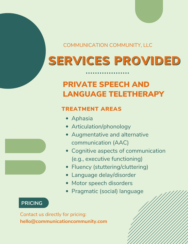 Learn more about our speech therapy services & praxis exam tutoring.
